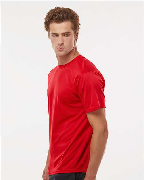 Augusta Sportswear 790 Scarlet — on model side