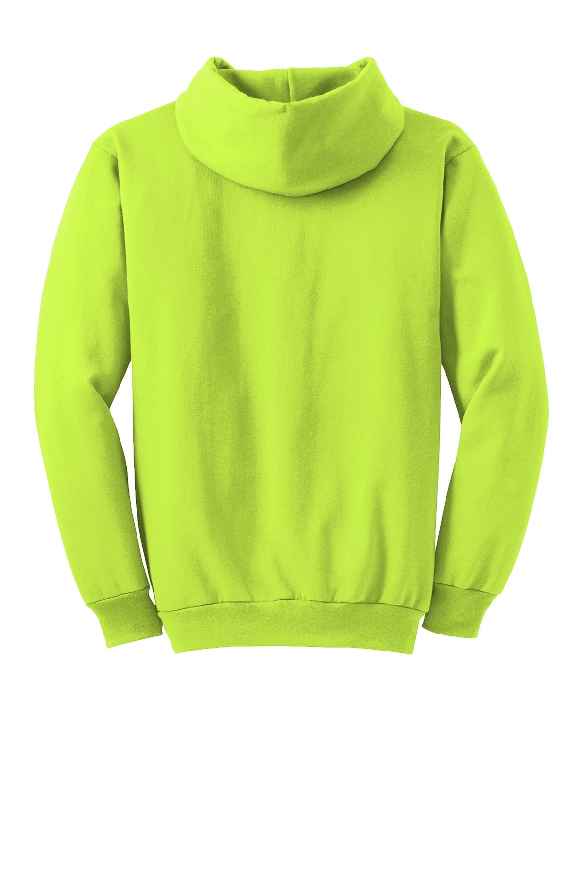 Unisex Essential Fleece Pullover Hoodie - Safety Green