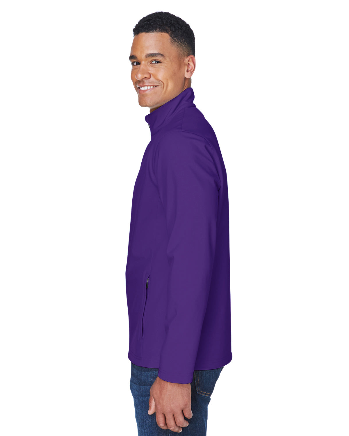 Men's Leader Soft Shell Jacket - Sport Purple