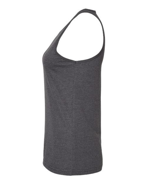 American Apparel 101CVC Heather Charcoal — direct side