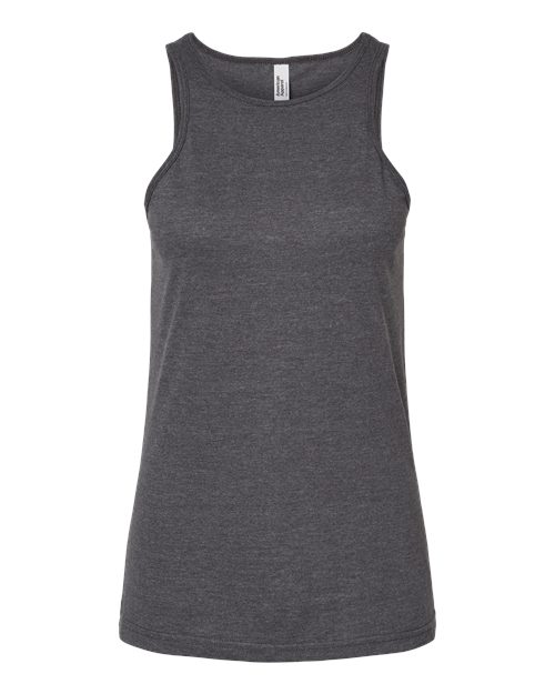American Apparel 101CVC Heather Charcoal — front