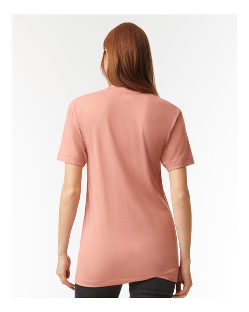 American Apparel TR401 Tri-Coral — on model back