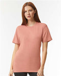 American Apparel TR401 Tri-Coral — on model front