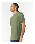 American Apparel TR401 Tri-Olive — on model side