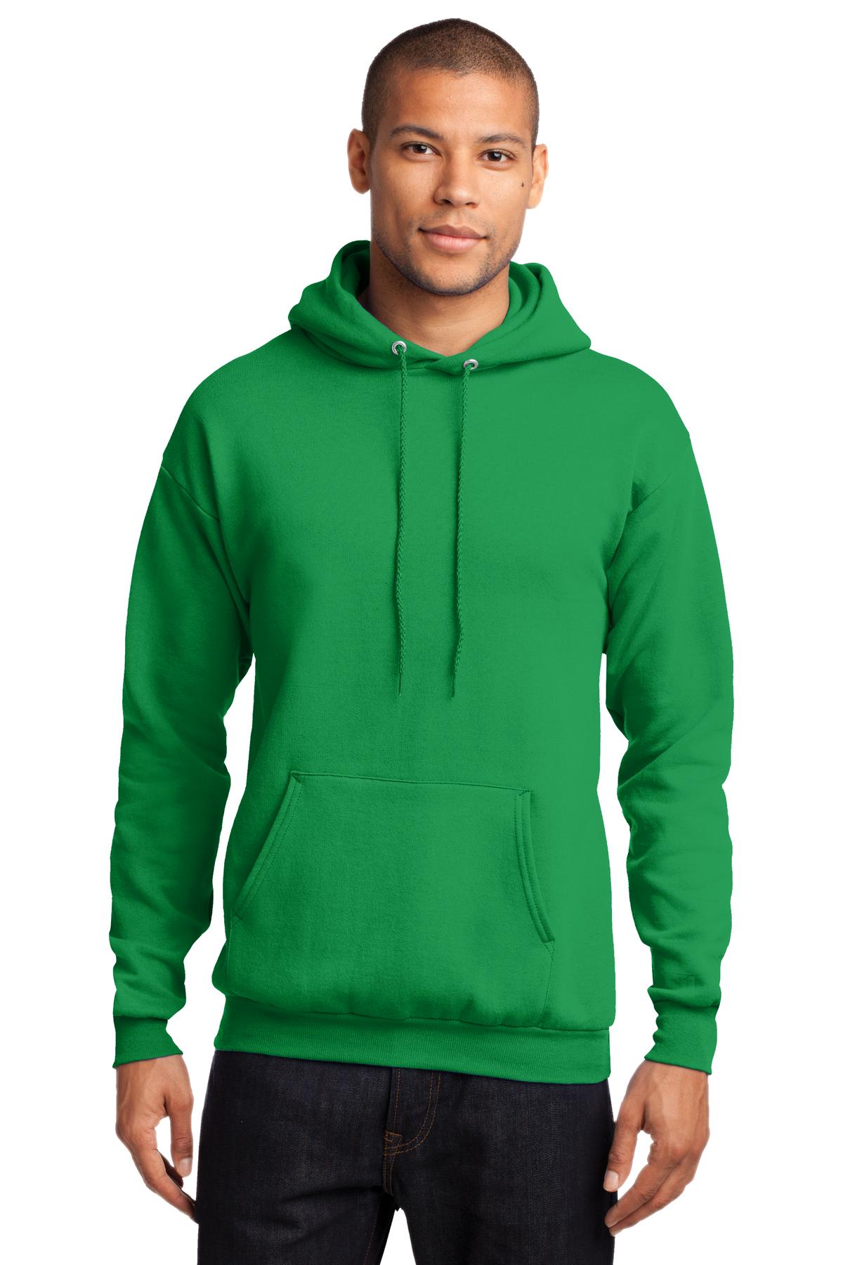 Unisex Core Fleece Pullover Hoodie - Clover Green