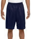 A4 N5296 - Unisex Nine Inch Inseam Mesh Short - Navy