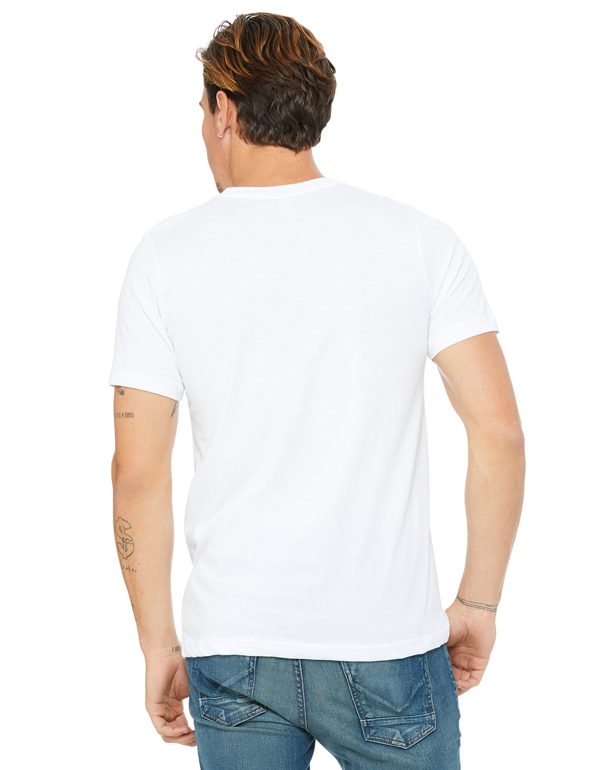Men's Jersey Short-Sleeve Pocket T-Shirt - White