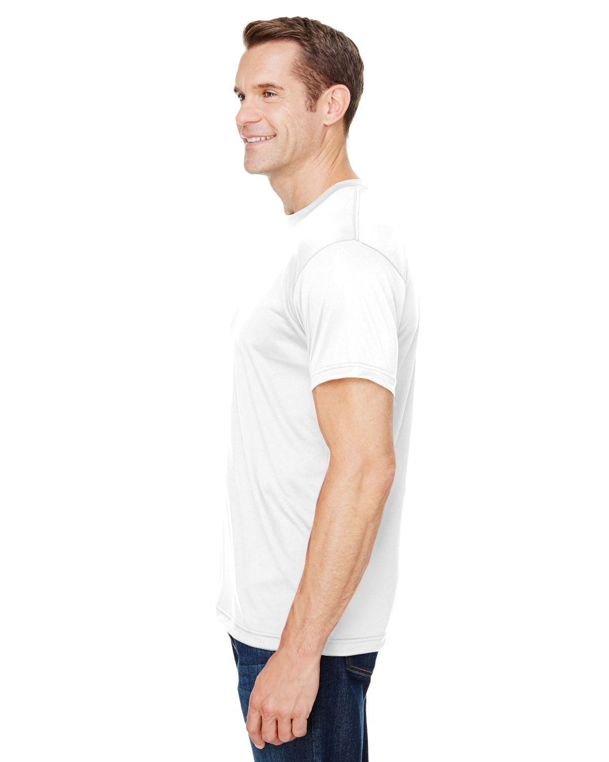 Unisex Polyester Performance T-Shirt - White