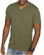 Next Level 6440 - Men's Sueded - Military Green