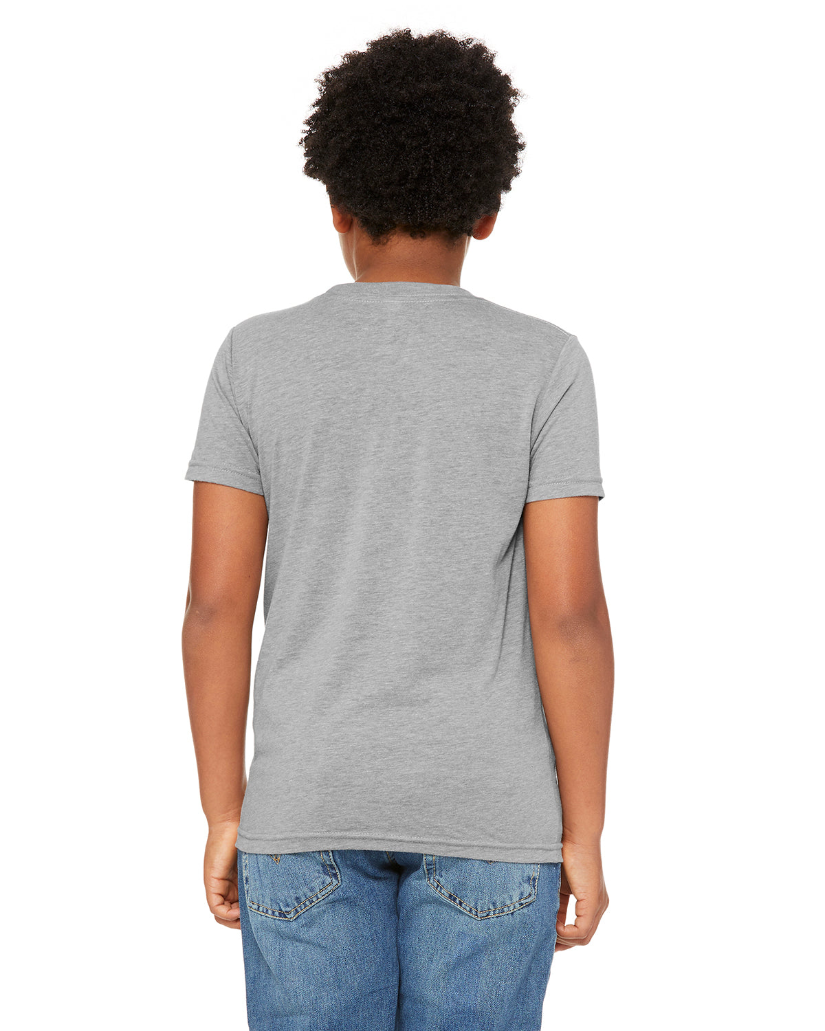 Youth Triblend Short-Sleeve T-Shirt - Athletic Gray Triblend
