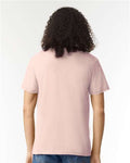 American Apparel 2001CVC Heather Blush — on model back
