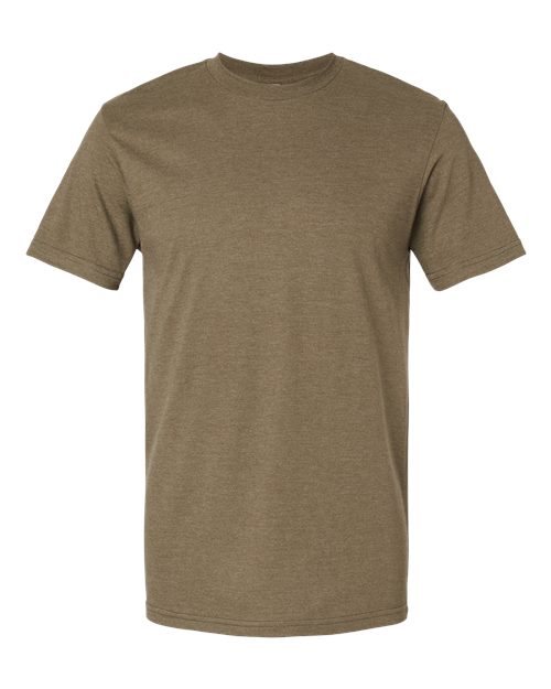 American Apparel 2001CVC Heather Army — front