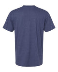American Apparel 2001CVC Heather Indigo — back