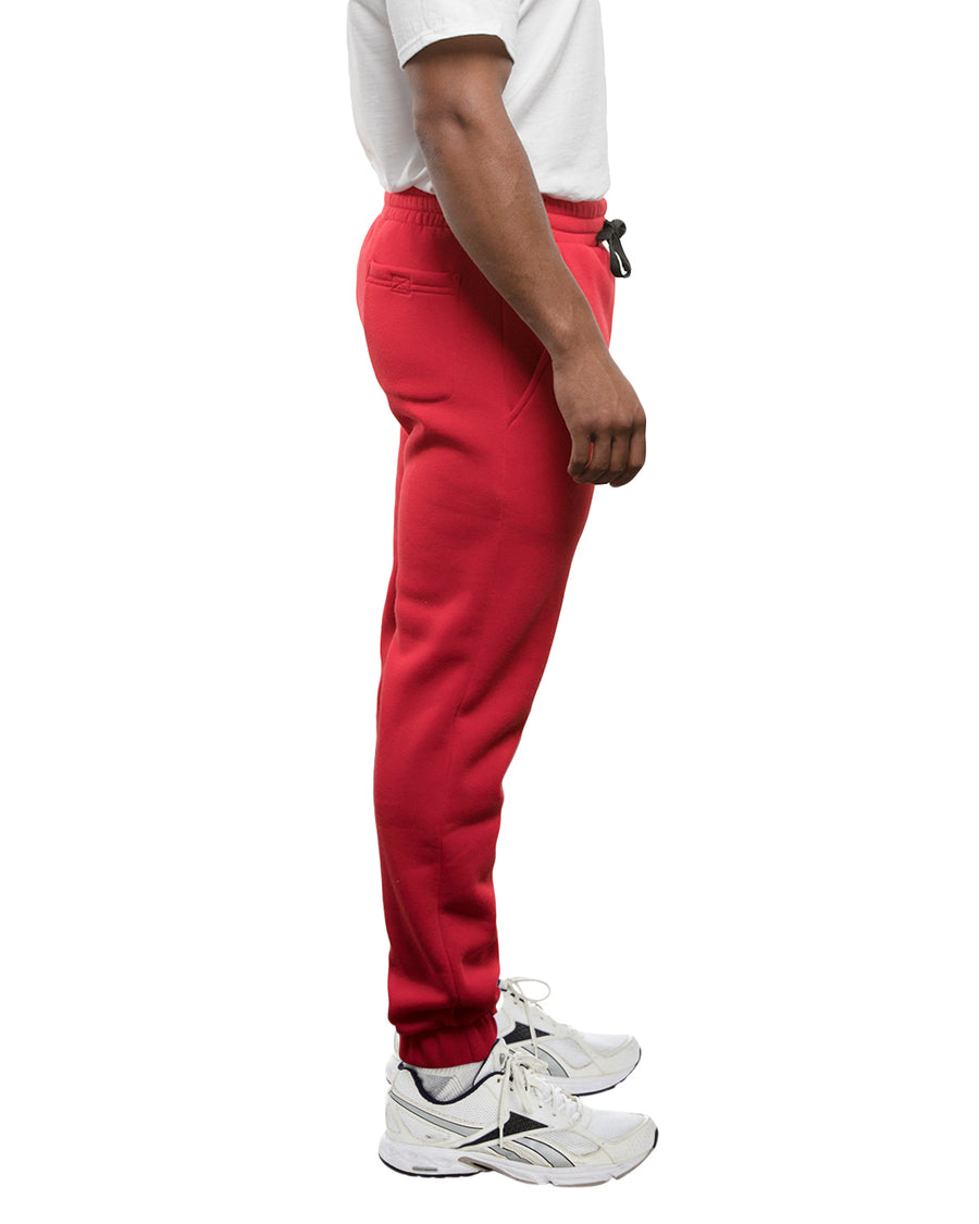 Fleece Joggers - Red