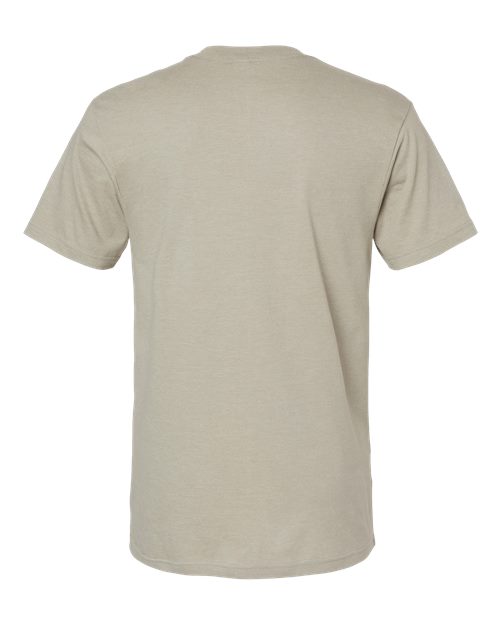 American Apparel 2001CVC Heather Khaki — back