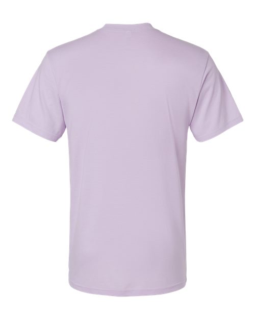 American Apparel 2001CVC Heather Lilac — back