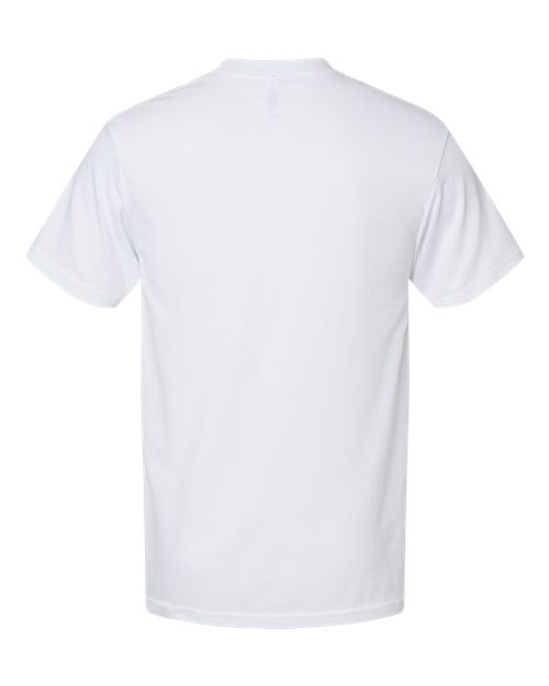 American Apparel 2001CVC White — back
