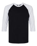 American Apparel 2003CVC Black/ White — front