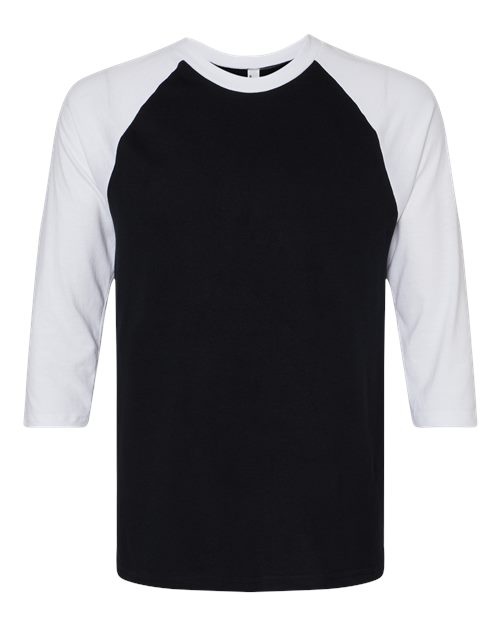 American Apparel 2003CVC Black/ White — front