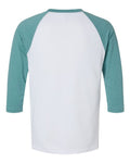 American Apparel 2003CVC White/Heather Arctic — back