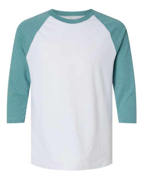 American Apparel 2003CVC White/Heather Arctic — front
