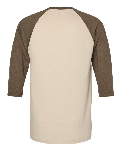American Apparel 2003CVC Heather Bone/ Heather Army — back