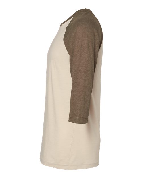 American Apparel 2003CVC Heather Bone/ Heather Army — direct side