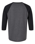 American Apparel 2003CVC Heather Charcoal/ Black — back