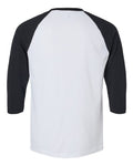 American Apparel 2003CVC White/ Black — back