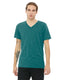 Bella + Canvas 3415C - Unisex Triblend V-Neck T-Shirt - Teal Triblend