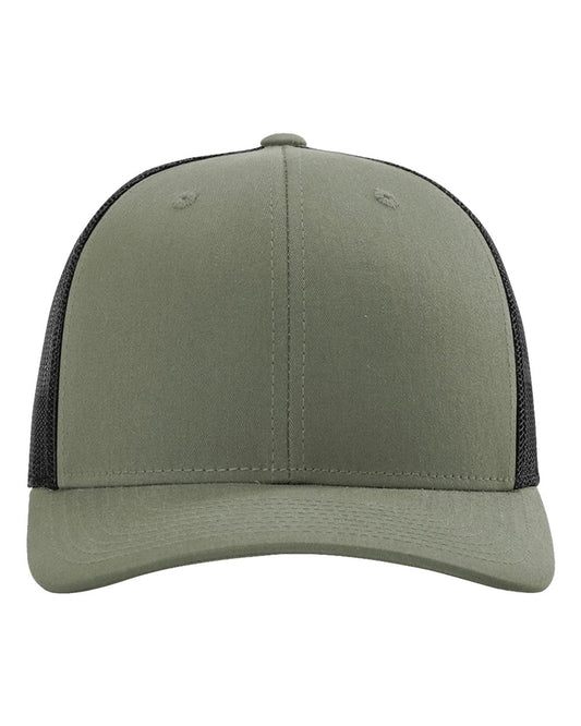 Low Pro Trucker Cap - Loden Green/ Black