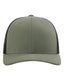 Richardson 115J1 - Low Pro Trucker Cap - Loden Green/ Black