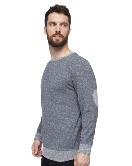 Harborside Melange French Terry Pullover - Navy Melange