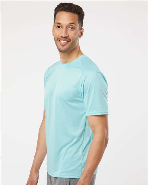 Paragon 200 Aqua Blue — on model side