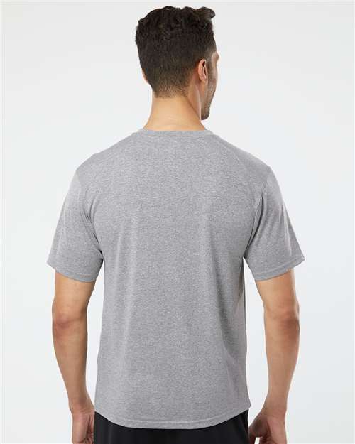 Paragon 200 Heather Grey — on model back