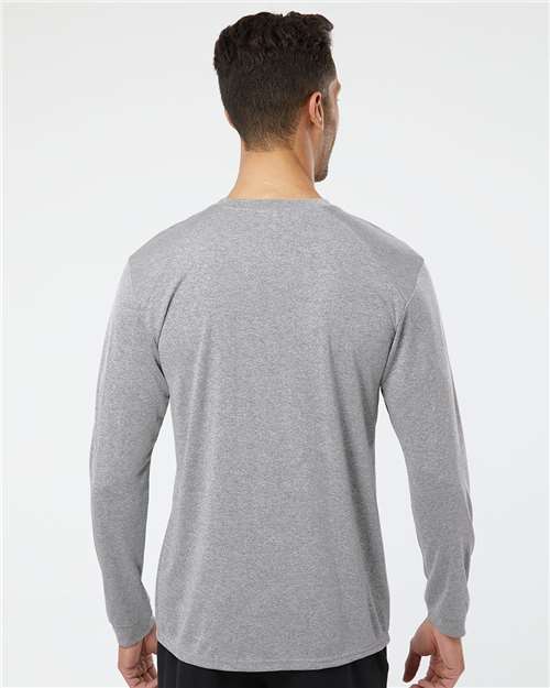 Paragon 210 Heather Grey — on model back