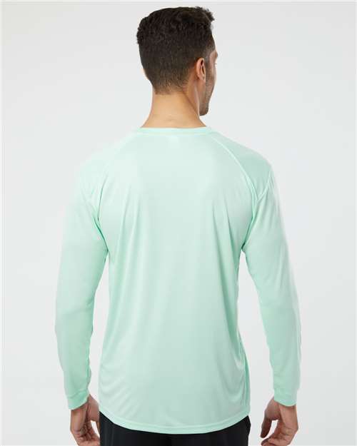 Paragon 210 Mint Green — on model back