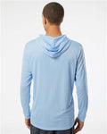 Paragon 220 Blue Mist — on model back