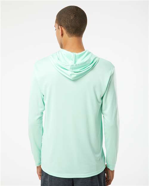 Paragon 220 Mint Green — on model back