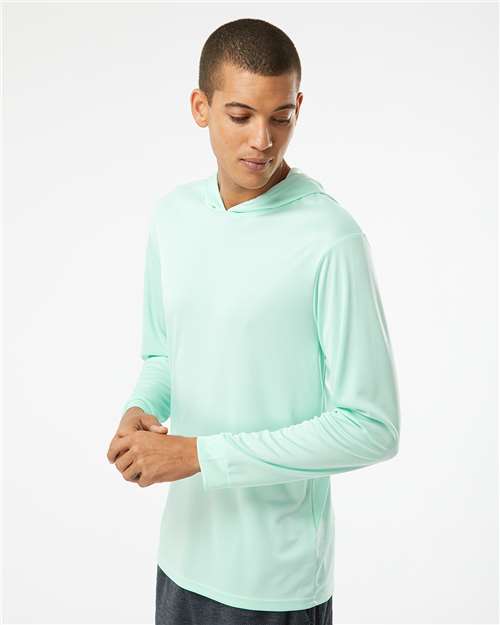 Paragon 220 Mint Green — on model side
