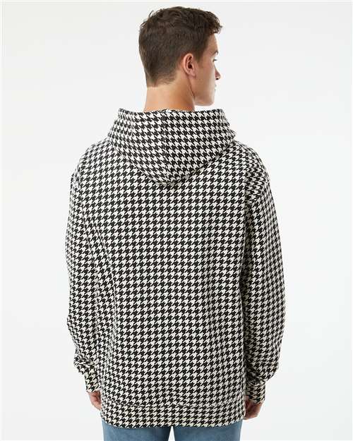 Independent Trading Co. IND4000 Houndstooth — on model back