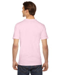 Unisex Fine Jersey Short-Sleeve V-Neck T-Shirt - Lemon