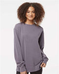 Independent Trading Co. PRM3500 Pigment Plum — on model front