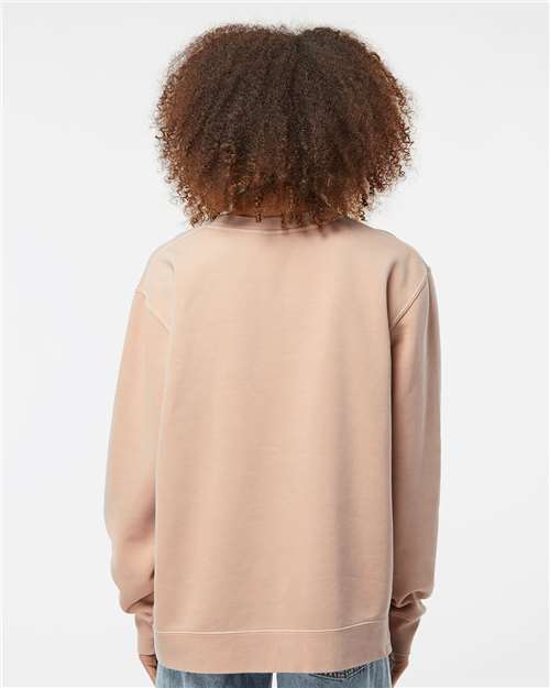 Independent Trading Co. PRM3500 Pigment Dusty Pink — on model back