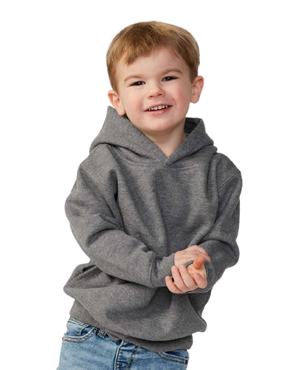Toddler Pullover Fleece Hoodie - Granite Heather