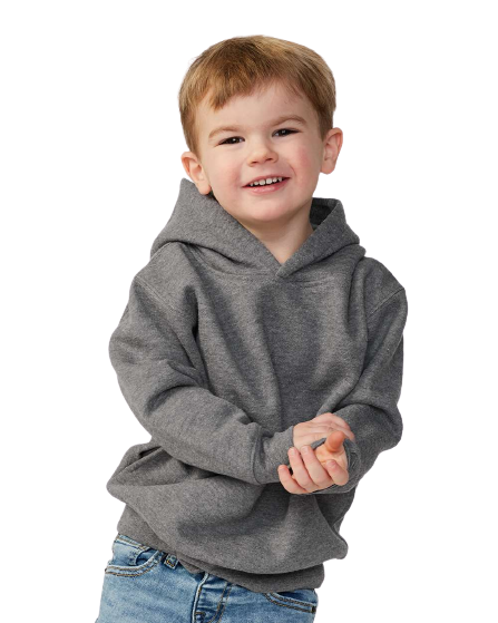 Toddler Pullover Fleece Hoodie - Granite Heather