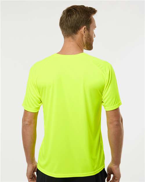 Paragon 200 Safety Green — on model back