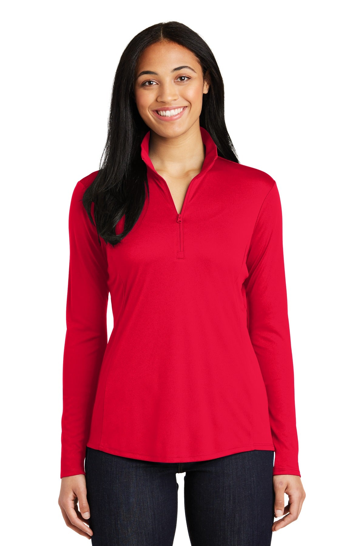 Women's PosiCharge Competitor 1/4-Zip Pullover - True Red