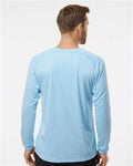 Paragon 210 Blue Mist — on model back