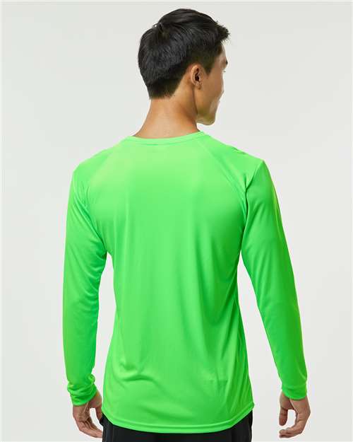 Paragon 210 Neon Lime — on model back